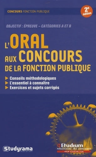 Livrenpoche : L'oral aux concours de la fonction publique. Catégories A et B - Soizic Jehannin - Livre