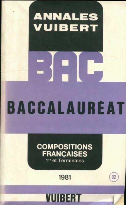 Livrenpoche : Compositions françaises 1ère et terminales 1981 - Collectif - Livre