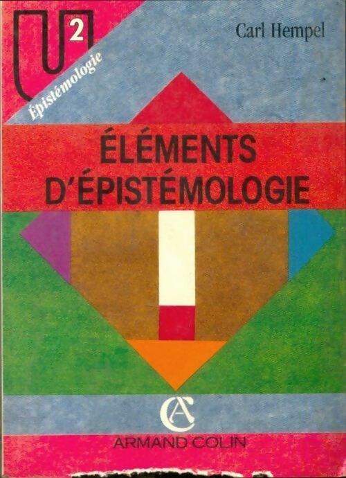 Livrenpoche : Éléments d'épistemologie - Hempel-C - Livre