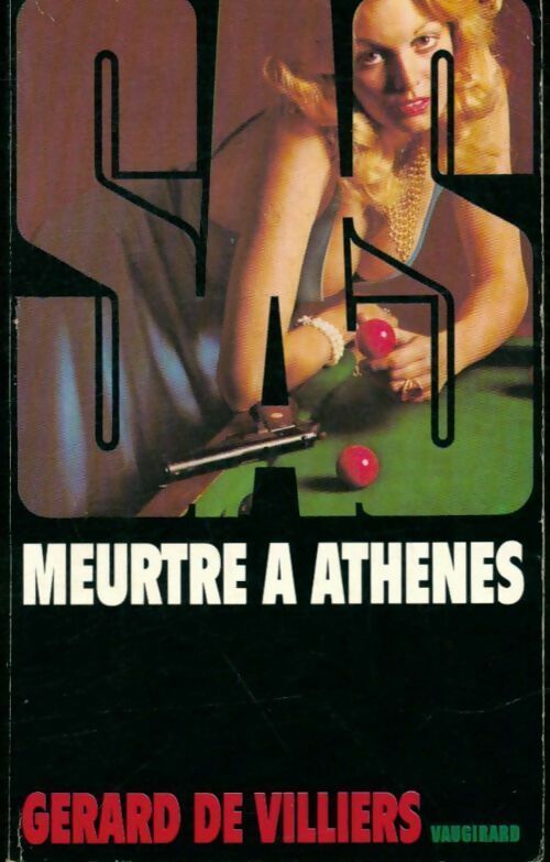 Livrenpoche : Meurtre à Athènes - Gérard De Villiers - Livre