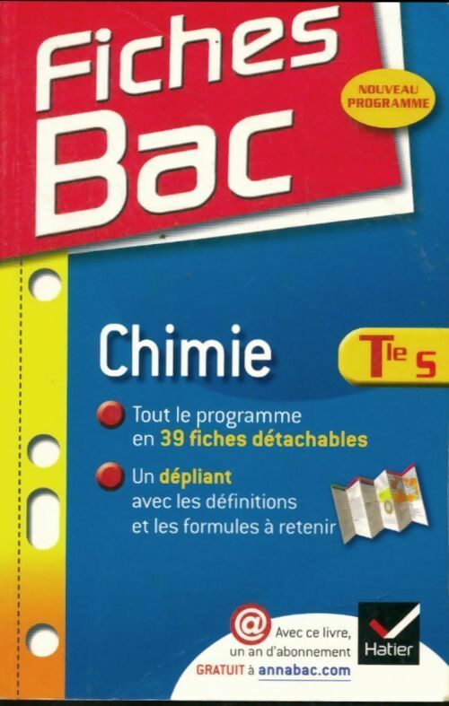 Livrenpoche : Chimie Terminale S - Nathalie Benguigui - Livre