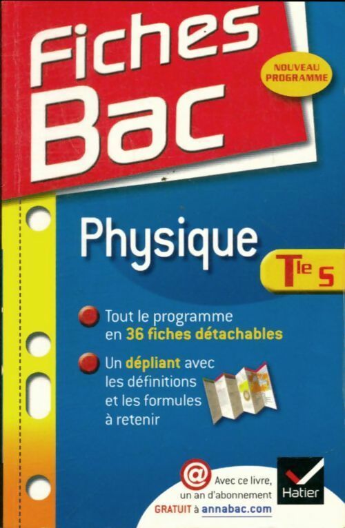 Livrenpoche : Physique Terminale S - Dominique Meneret - Livre