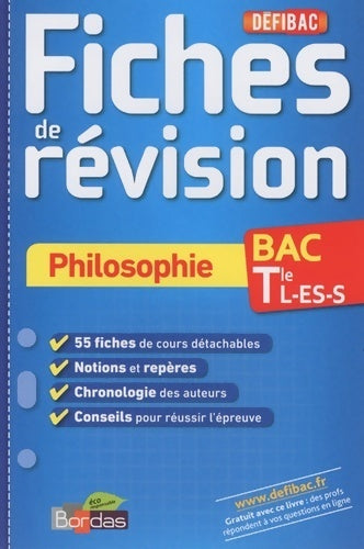 Livrenpoche : Philosophie Terminales L, ES, S - Christian Roche - Livre