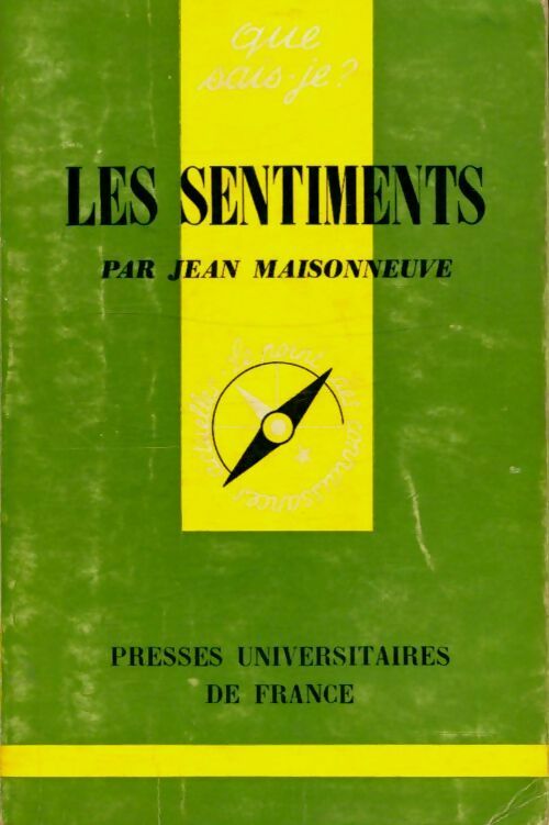Livrenpoche : Les sentiments - Jean Maisonneuve - Livre