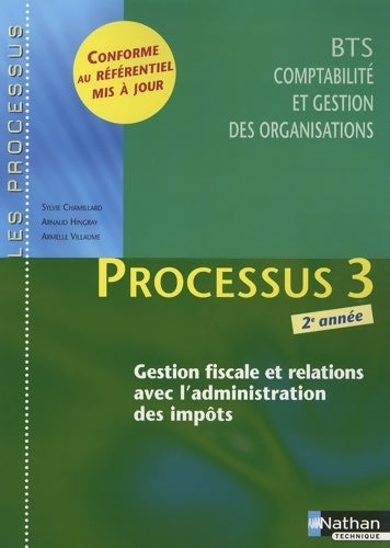 Livrenpoche : Processus 3 BTS 2 CGO - Sylvie Chamillard - Livre