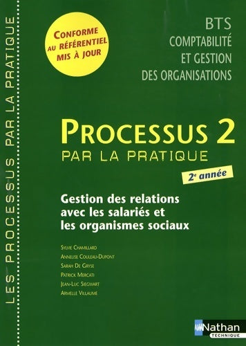 Livrenpoche : Processus 2 par la pratique BTS 2 CGO - Sylvie Chamillard - Livre
