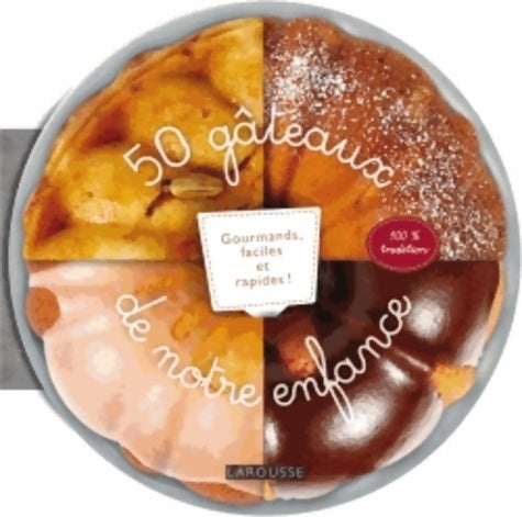 Livrenpoche : 50 gâteaux de notre enfance - Collectif - Livre