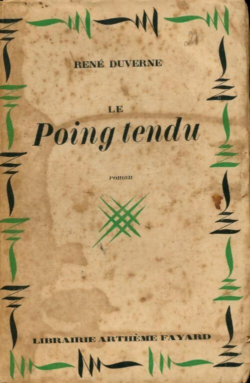 Livrenpoche : Le poing tendu - René Duverne - Livre