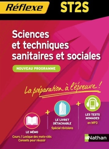 Livrenpoche : Sciences et techniques sanitaires et sociales ST2S 2013 - Elise Colombeau - Livre