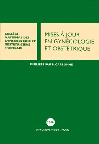 Livrenpoche : Mise à jour en gynécologie et obstétrique - Collectif - Livre