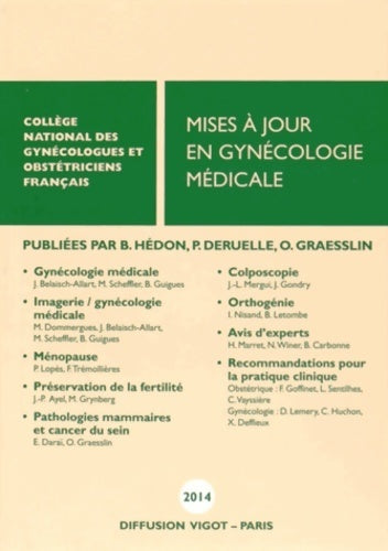 Livrenpoche : Mises à jour en gynécologie médicale - Collectif - Livre