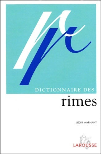 Dictionnaire des rimes - Léon Warnant -  Expression - Livre