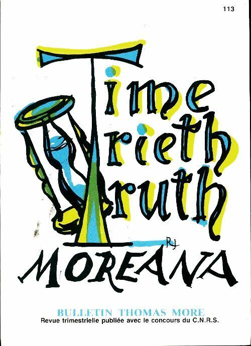 Livrenpoche : Moreana vol 30 n°113 - Collectif - Livre