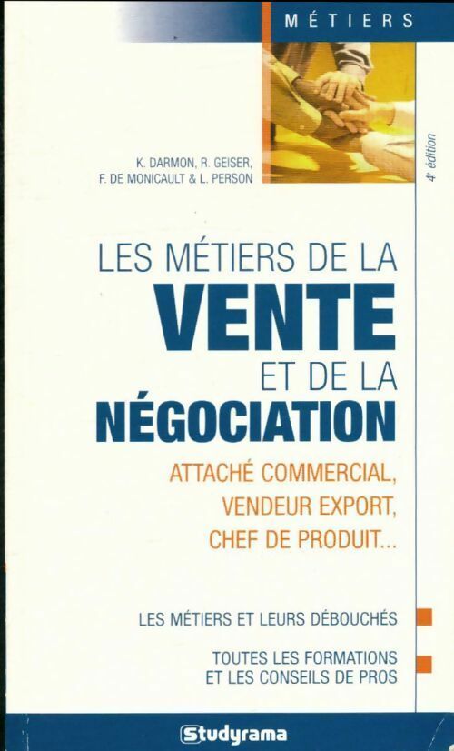 Livrenpoche : Les métiers de la vente et de la négociation - Collectif - Livre