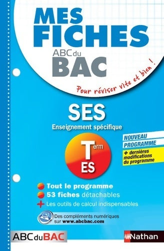 Livrenpoche : Terminales SES - Delphine De Chouly - Livre