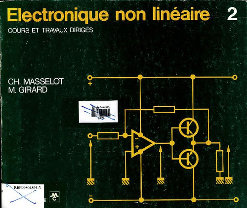 Livrenpoche : Electronique non linéaire Tome II - Ch Masselot - Livre