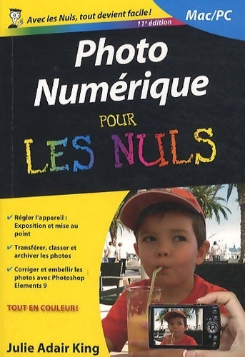 Livrenpoche : Photo numérique pour les nuls - Julie Adair King, Julie Adair King - Livre