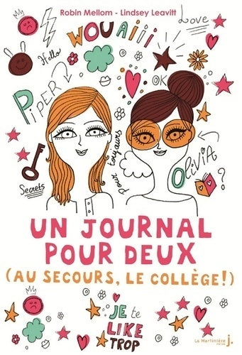Livrenpoche : Un journal pour deux (Au secours, le collège !) - Robin Mellom - Livre
