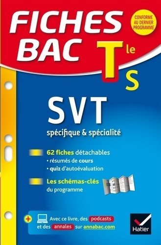 Livrenpoche : SVT Terminale S (spécifique & spécialité) - Arnaud Mamique - Livre