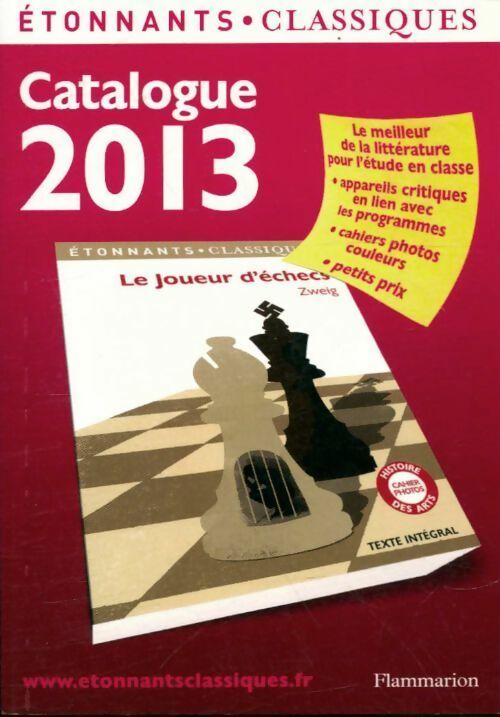 Livrenpoche : Catalogue étonnants classiques 2013 - Collectif - Livre