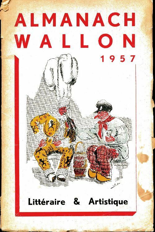 Livrenpoche : Almanach wallon 1957  - Collectif - Livre