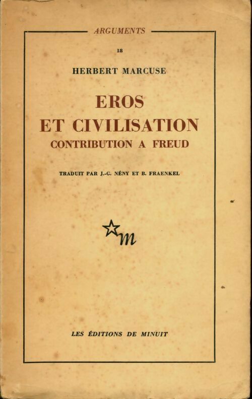 Livrenpoche : Eros et civilisation - Herbert Marcuse - Livre