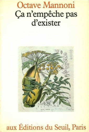 Livrenpoche : Ça n'empêche pas d'exister - Octave Mannoni - Livre