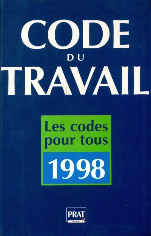 Livrenpoche : Code du travail 1998 - Collectif - Livre