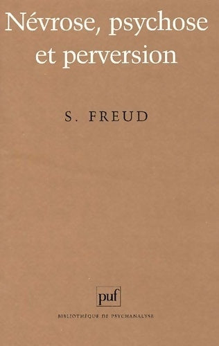 Livrenpoche : Névrose, psychose et perversion - Sigmund Freud - Livre