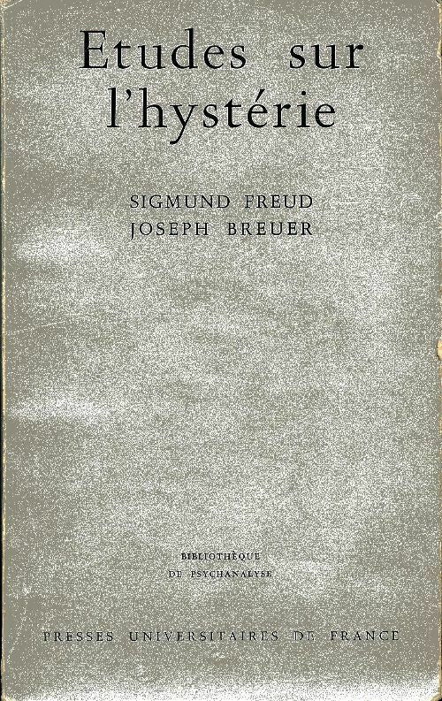 Livrenpoche : Etudes sur l'hystérie - Sigmund Freud - Livre