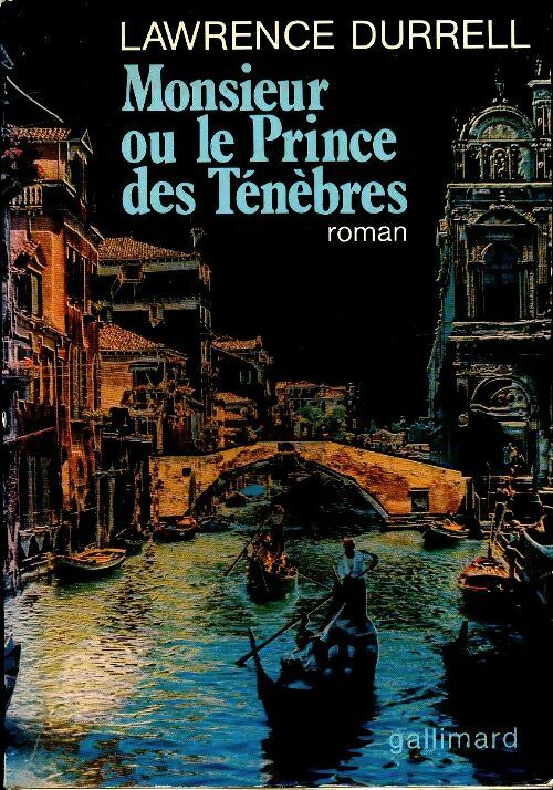 Livrenpoche : Monsieur ou le prince des ténèbres - Lawrence Durrell - Livre