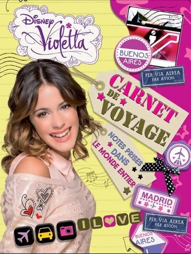 Livrenpoche : Violetta, carnet de voyage - Disney - Livre