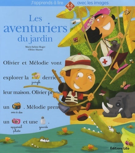 Livrenpoche : Les aventuriers du jardin - Marie-Sabine Roger - Livre