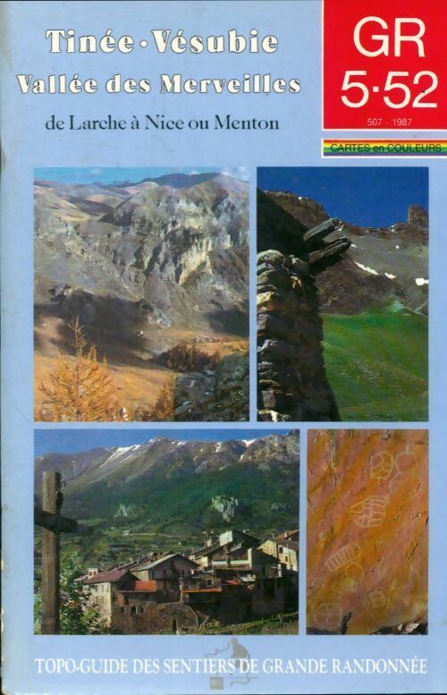 Livrenpoche : Gr 5 : 52 Tinée, Vésubie, Vallée des Merveilles - Ffrp - Livre