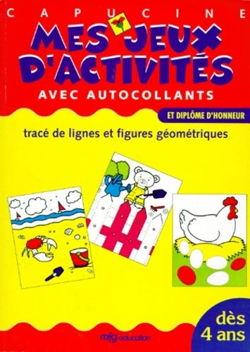 Livrenpoche : Mes jeux d'activités. Tracé de lignes et figures géométriques - Collectif - Livre