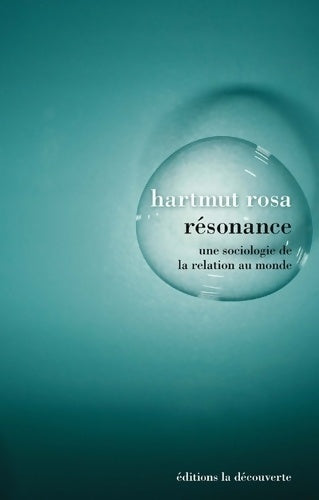 Livrenpoche : Résonance - Hartmut Rosa - Livre
