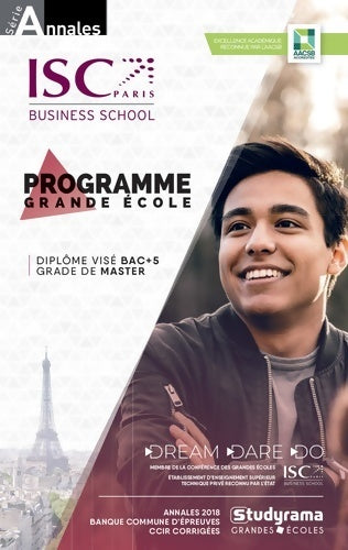 Livrenpoche : Annales Programme grande école - Collectif - Livre