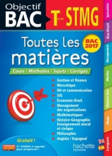 Livrenpoche : Toutes les matières Terminales STMG - Collectif - Livre