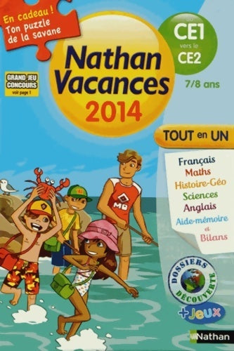 Livrenpoche : Nathan vacances du CE1 vers le CE2 2014 - Pierre Colin - Livre