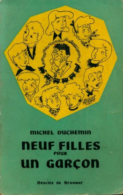 Livrenpoche : Neuf filles pour un garçon - Michel Duchemin - Livre