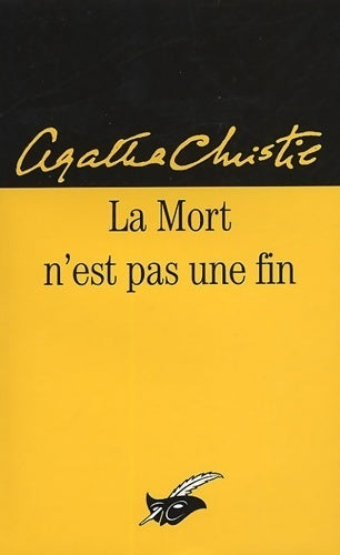 La mort n'est pas une fin - Agatha Christie - Livre