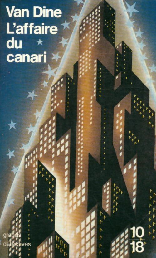 L'affaire du canari - S. Van Dine - Livre