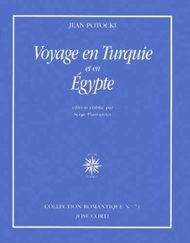Livrenpoche : Voyage en Turquie et en Egypte - Jean Potocki - Livre