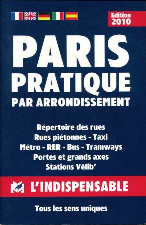 Livrenpoche : Paris pratique par arrondissement - Collectif - Livre