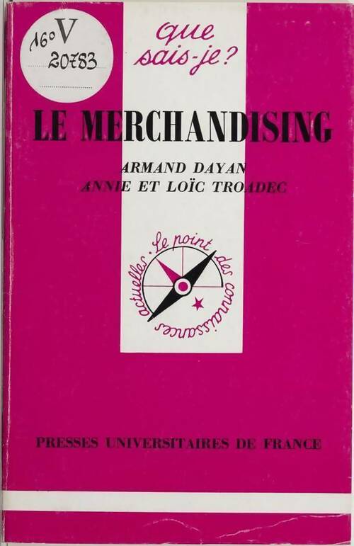 Livrenpoche : Le merchandising - Armand Dayan - Livre
