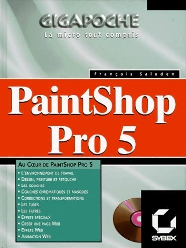 Livrenpoche : Paintshop pro 5 - François Saluden - Livre