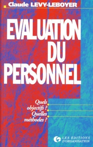 Livrenpoche : Evaluation du personnel - Claude Lévy-Leboyer - Livre