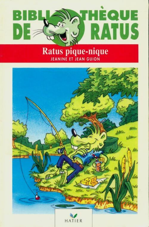Ratus pique-nique - Jean Guion -  Bibliothèque de Ratus - Livre