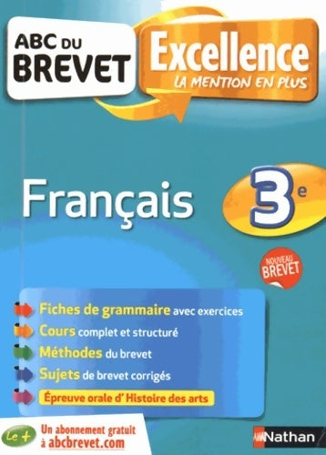 Livrenpoche : Français 3e - Thomas Bouhours - Livre