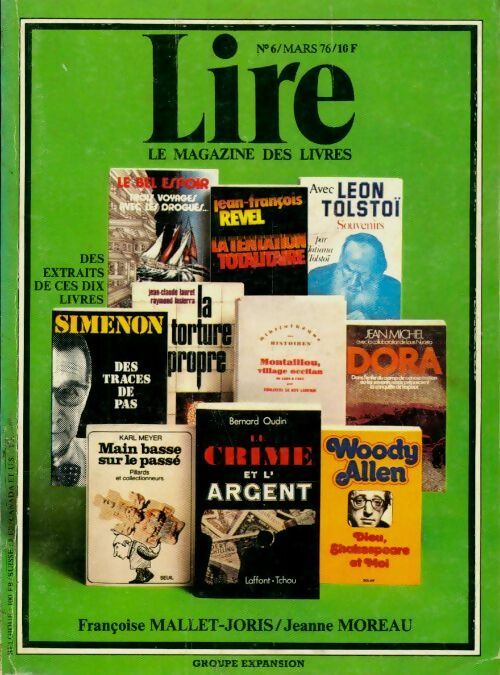 Livrenpoche : Lire n°6 - Collectif - Livre